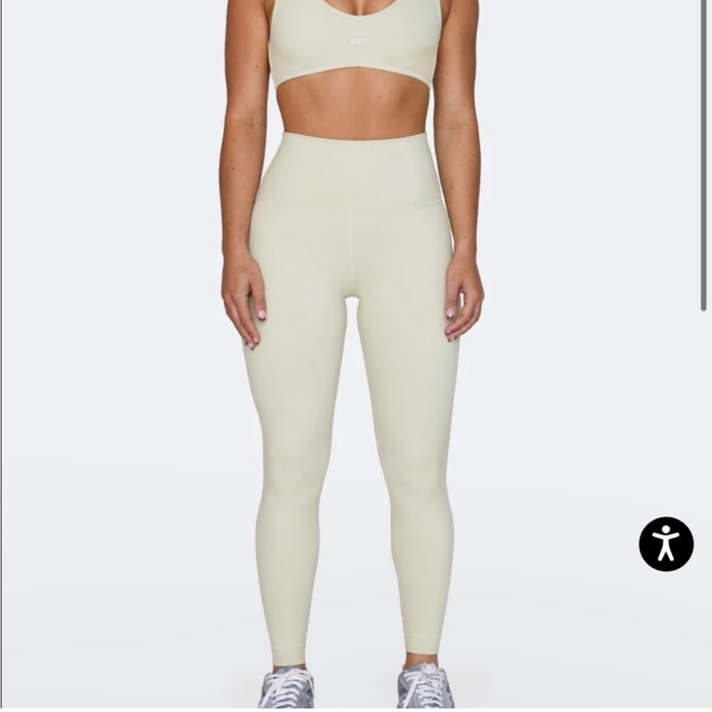 SET Active Oat Milk  Leggings